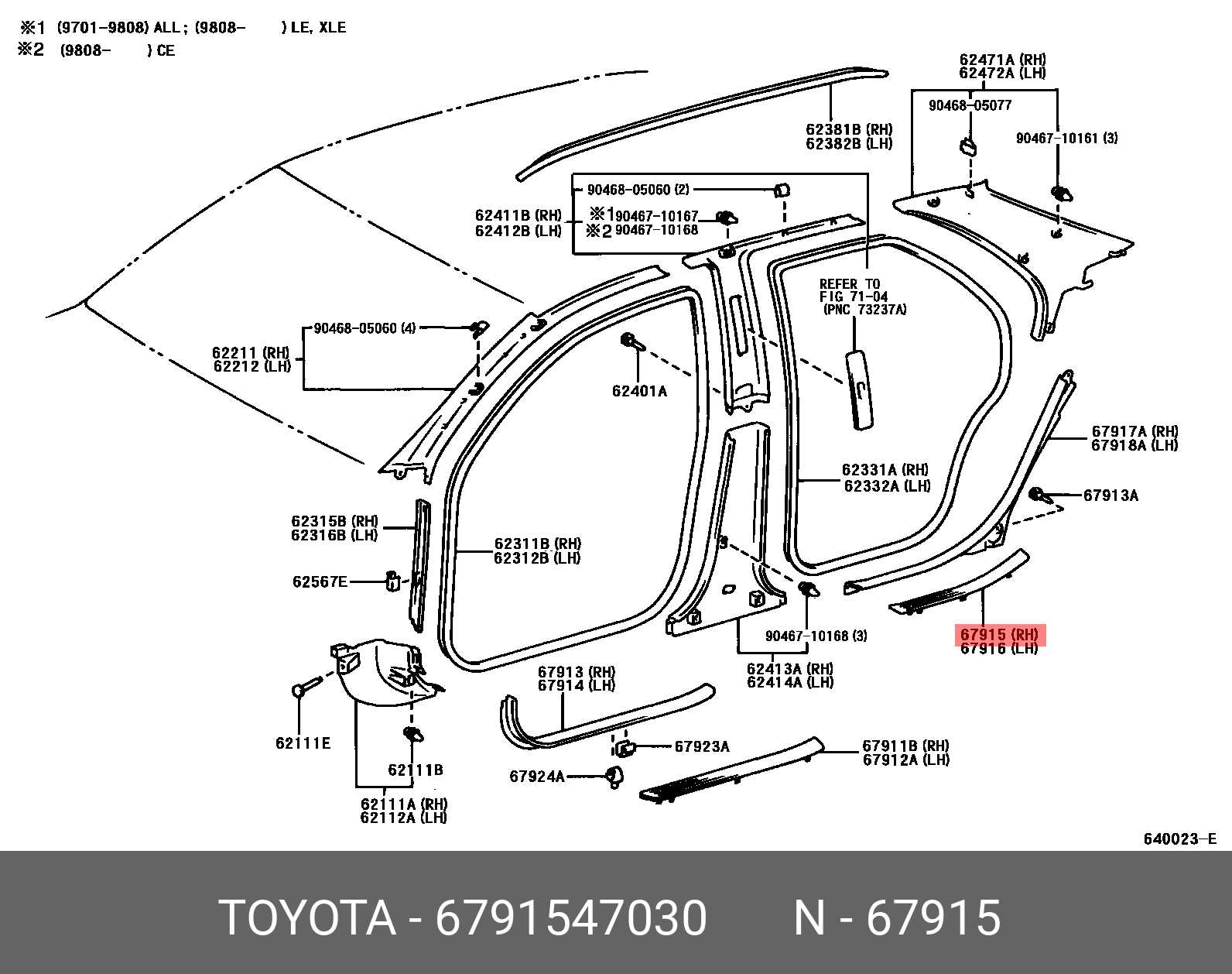 prius parts diagram