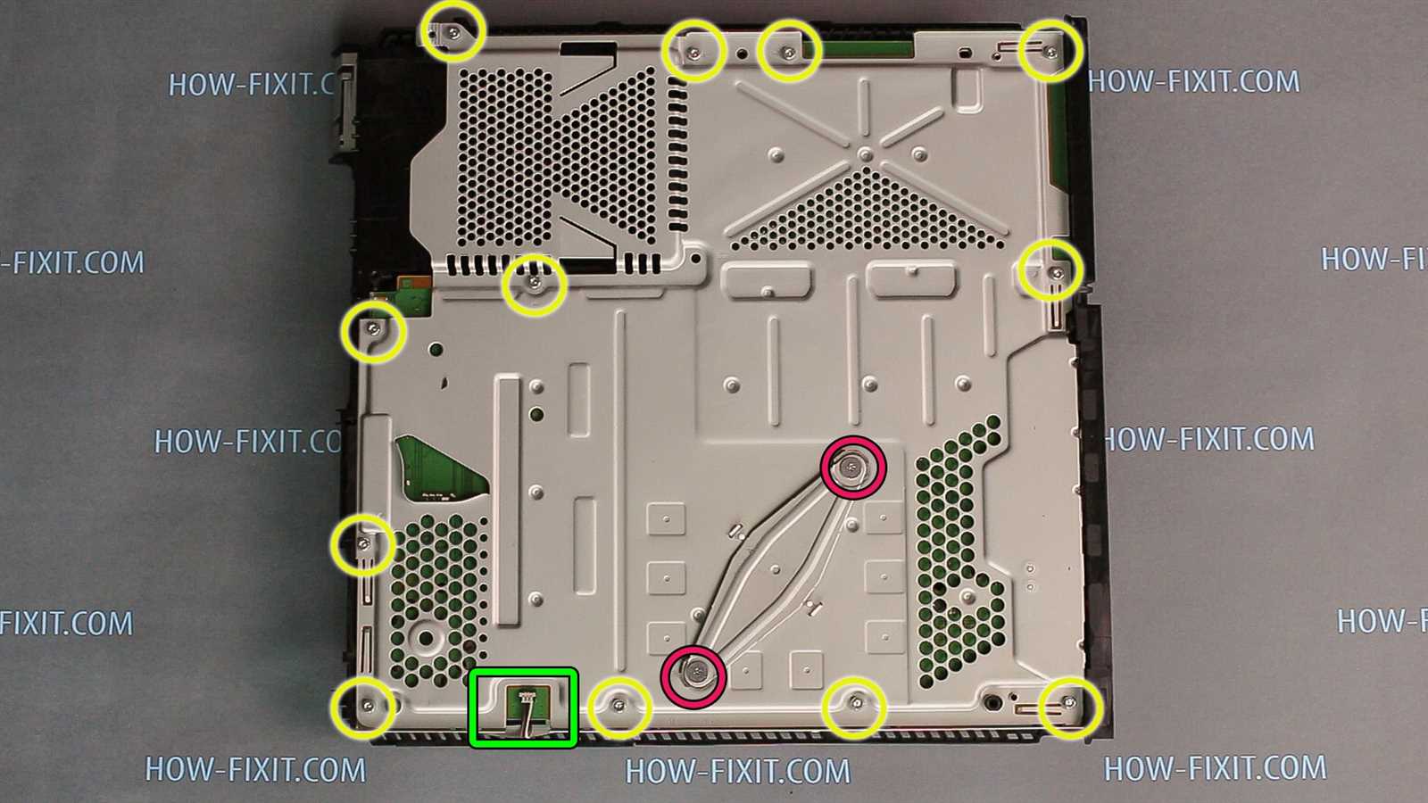 ps4 console ps4 parts diagram