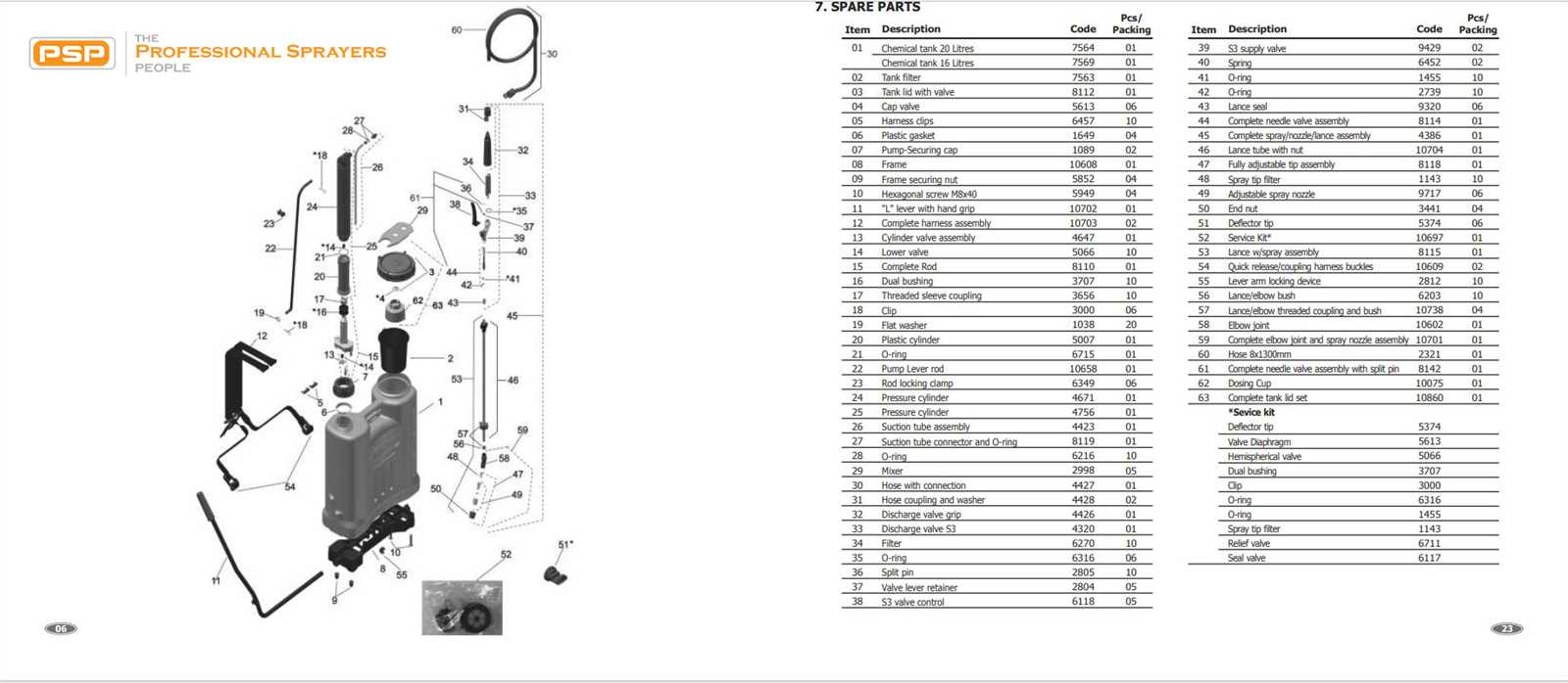 pump sprayer parts diagram