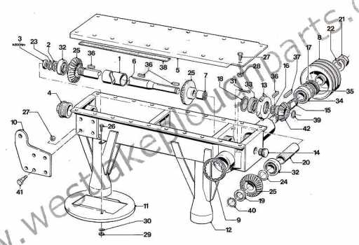 pz drum mower parts diagram