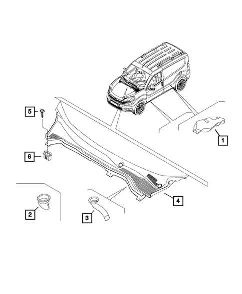 ram promaster city parts diagram