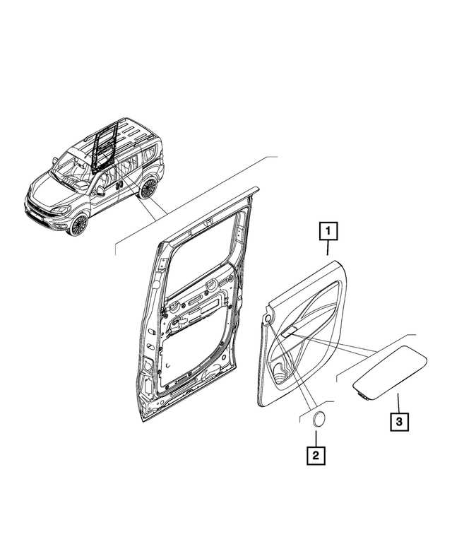 ram promaster city parts diagram