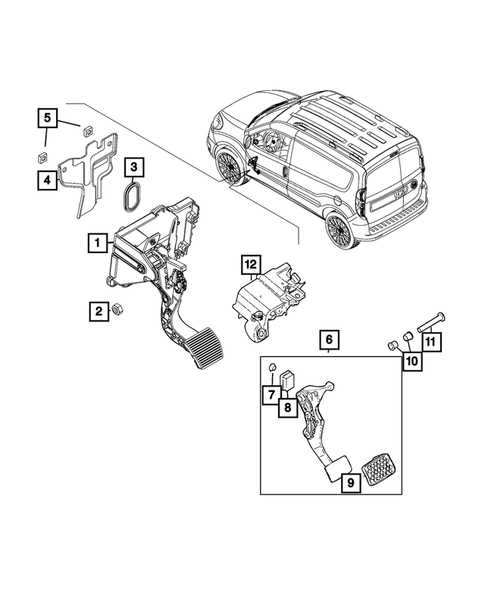 ram promaster city parts diagram