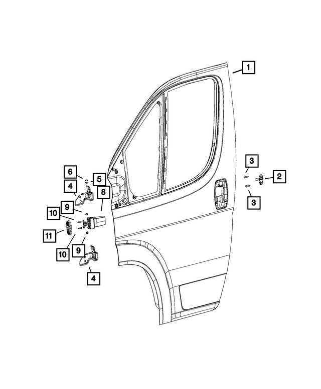 ram promaster parts diagram