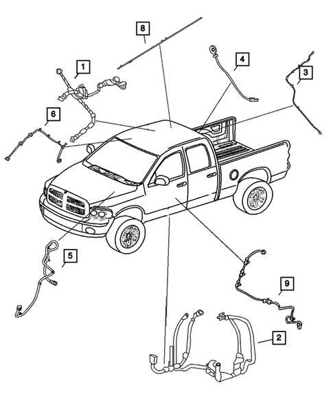 ram truck parts diagram