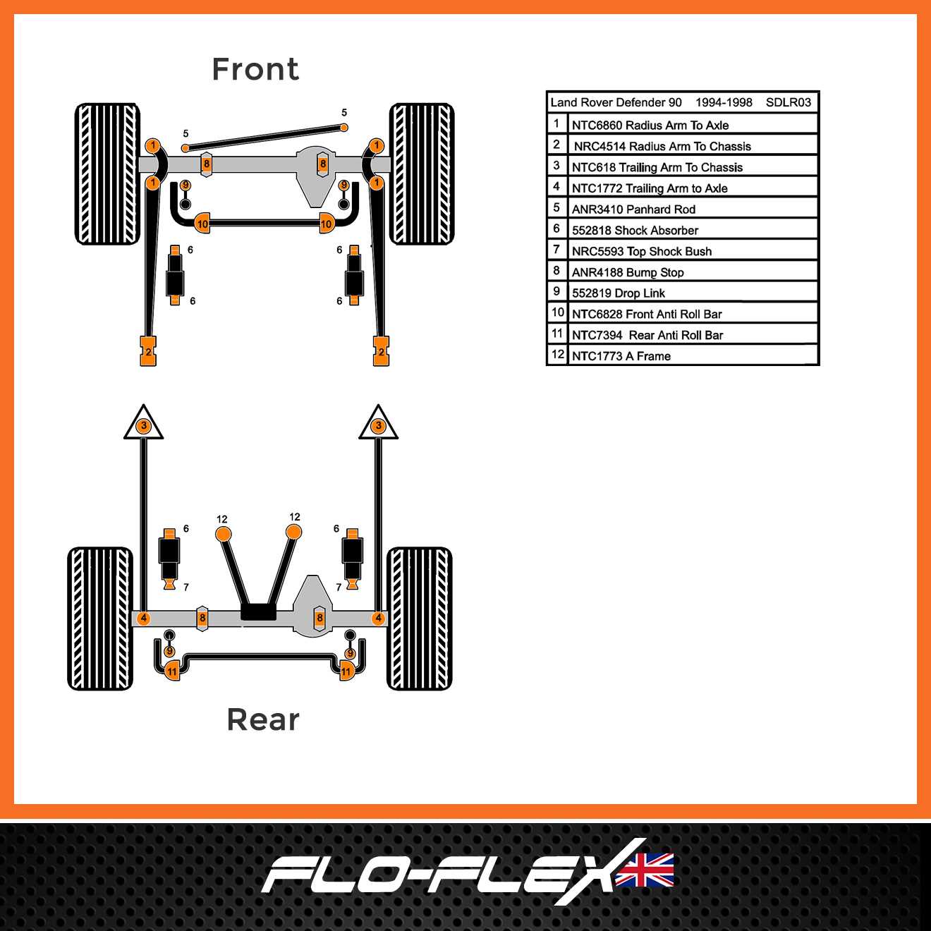 range rover parts diagram