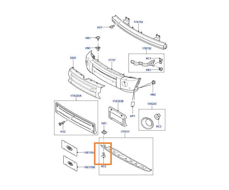 range rover sport parts diagram