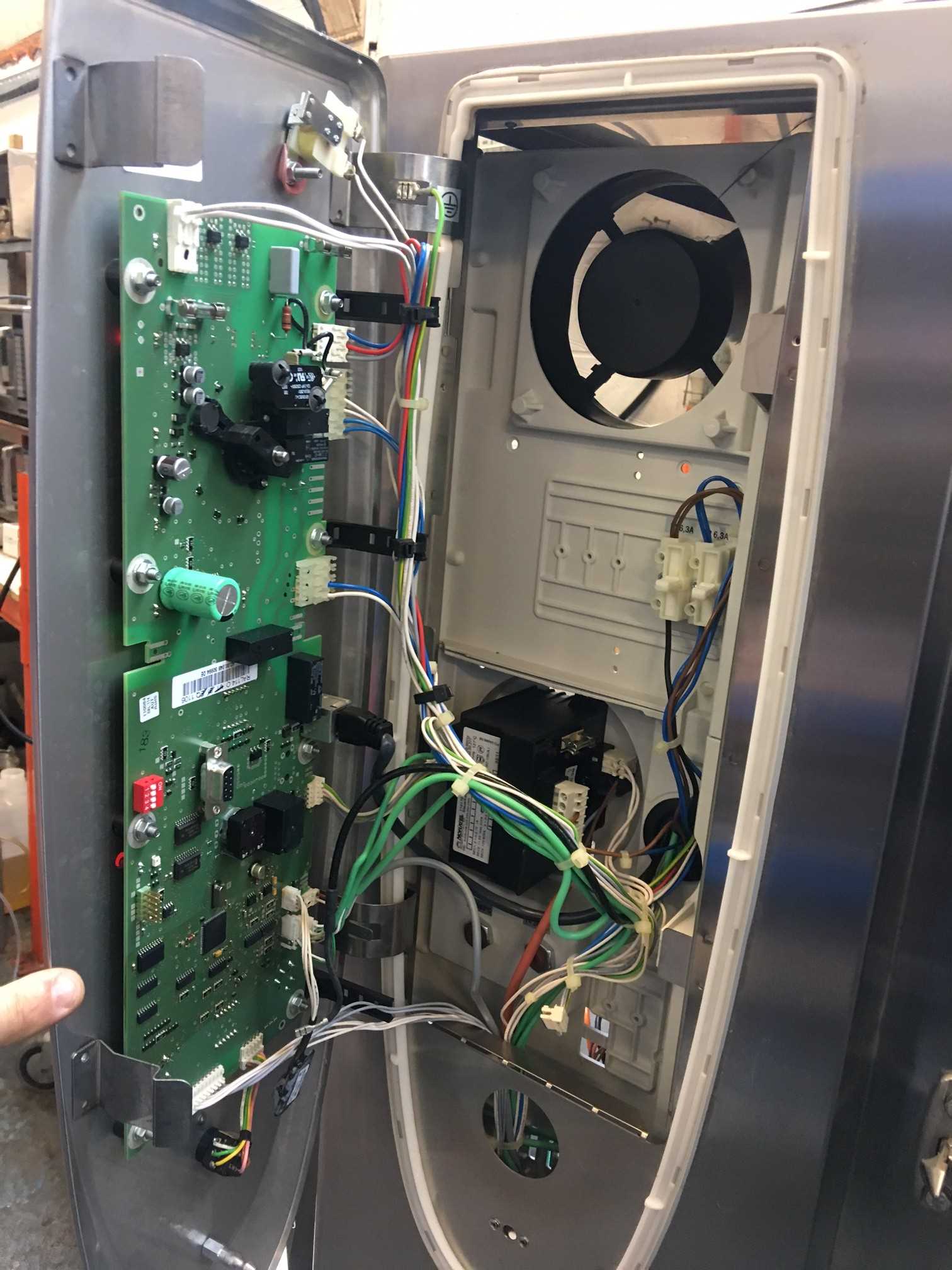 rational oven parts diagram