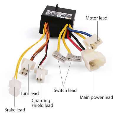 razor e100 parts diagram