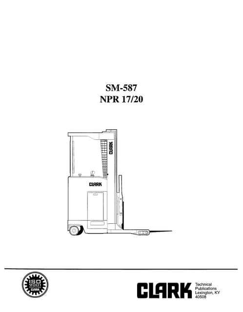 reach truck parts diagram