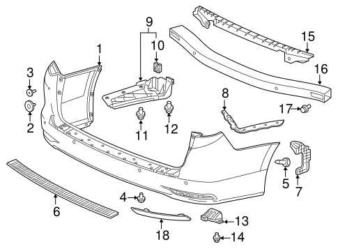 rear honda odyssey parts diagram