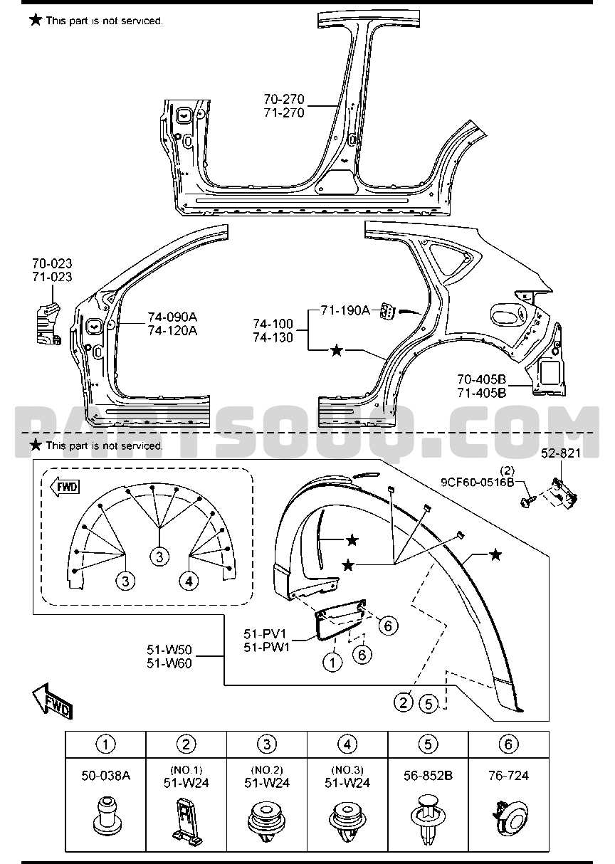 rear mazda cx 5 parts diagram