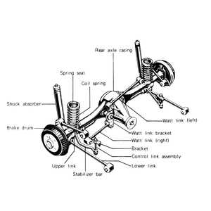 rear suspension parts diagram