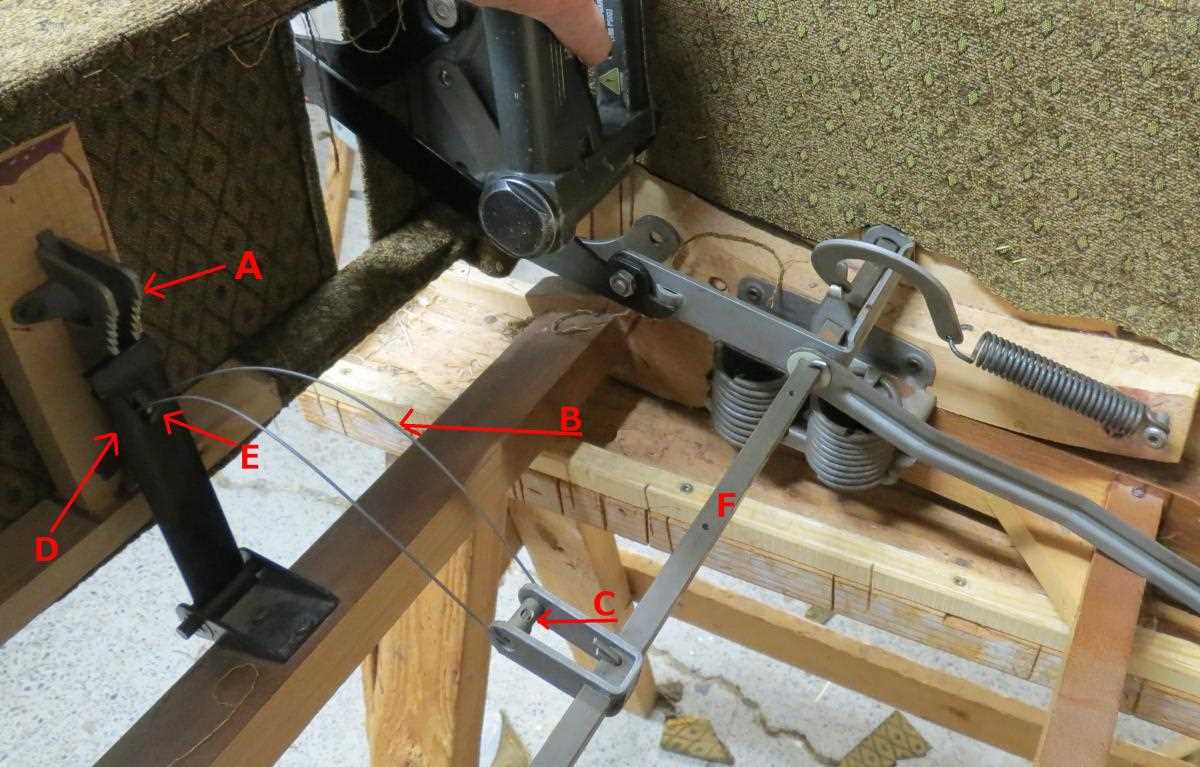 recliner chair parts diagram