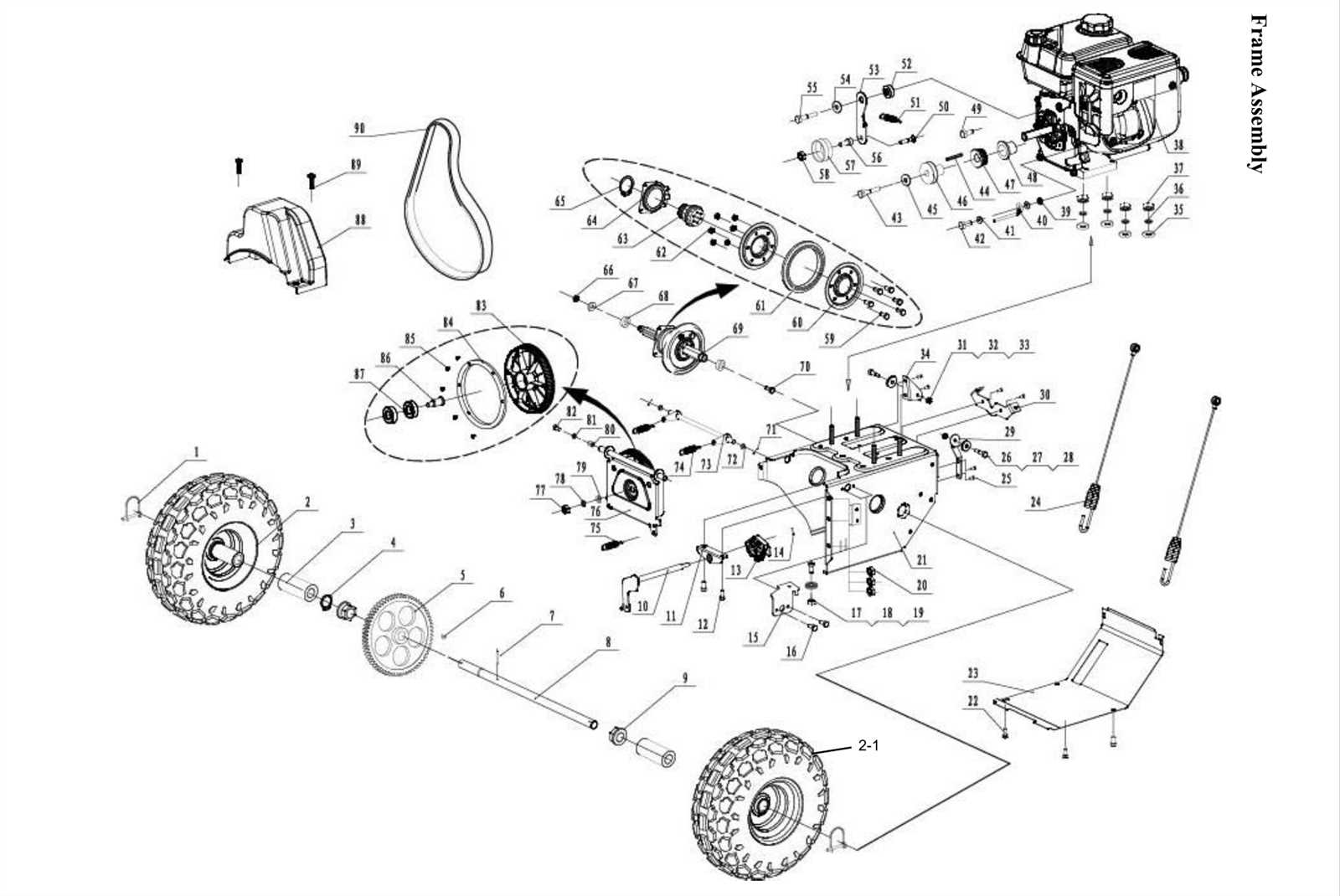 redcat earthquake 3.5 parts diagram