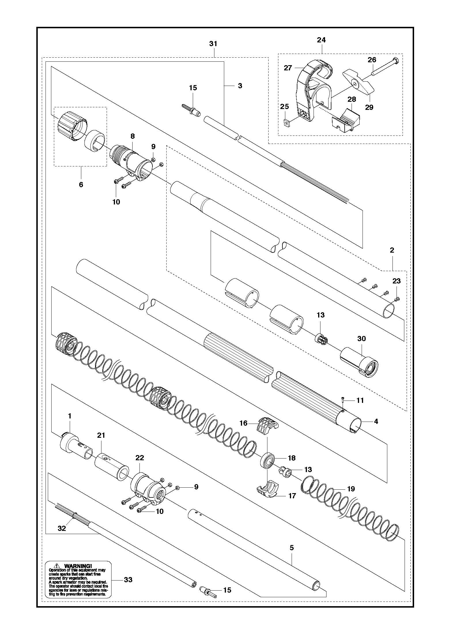 redmax gz23n parts diagram