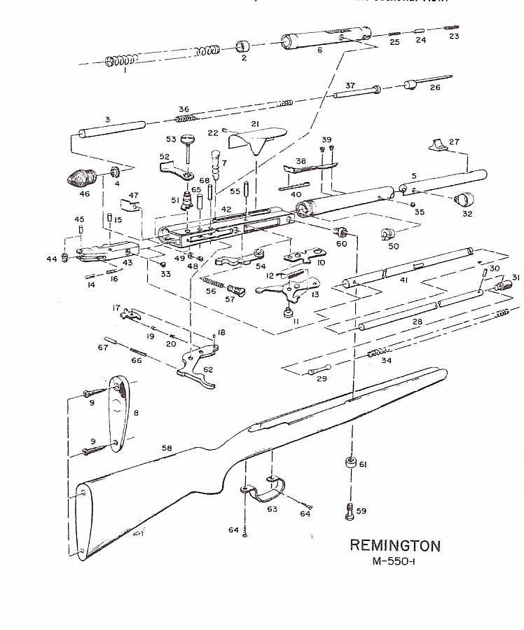 remington model 12 parts diagram