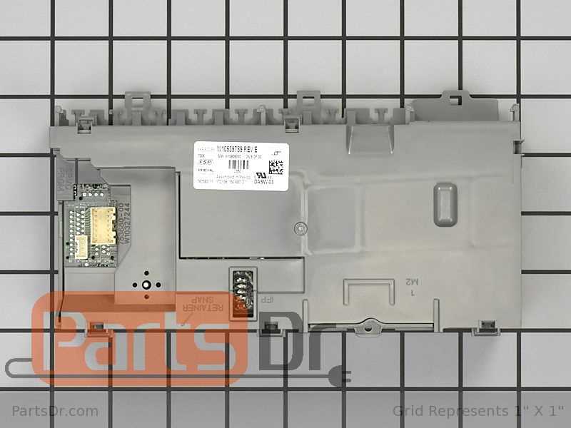 replacement kitchenaid dishwasher parts diagram