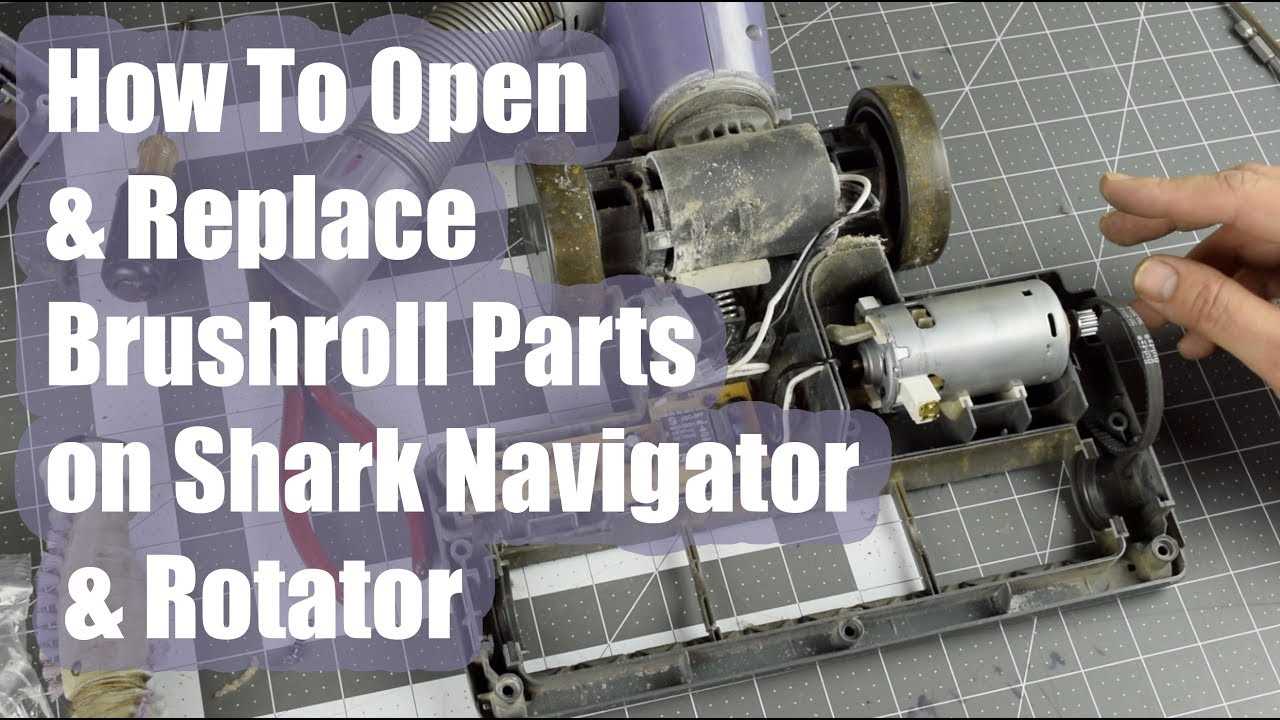 replacement shark vacuum parts diagram