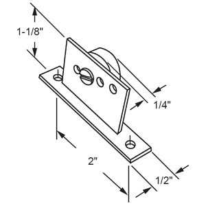 replacement shower door parts diagram