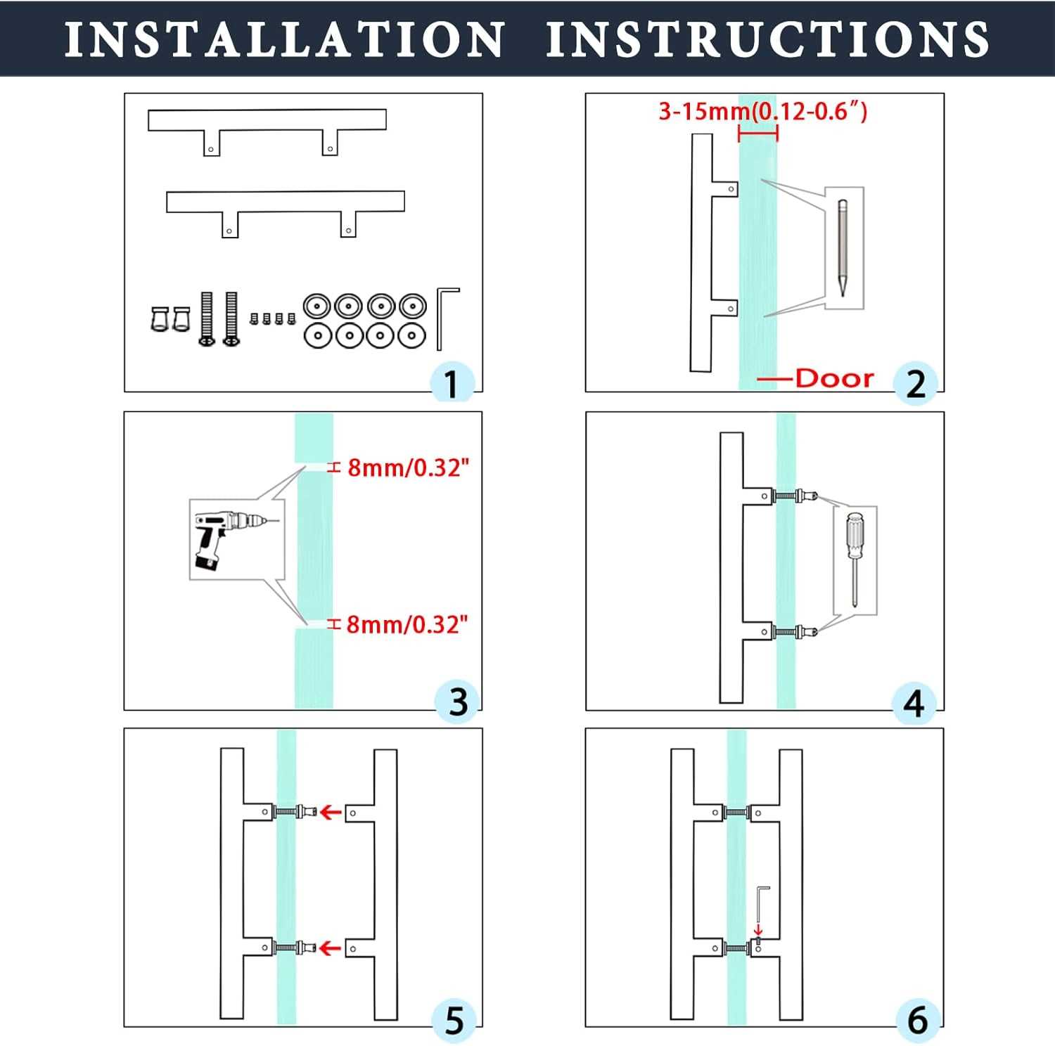 replacement shower door parts diagram