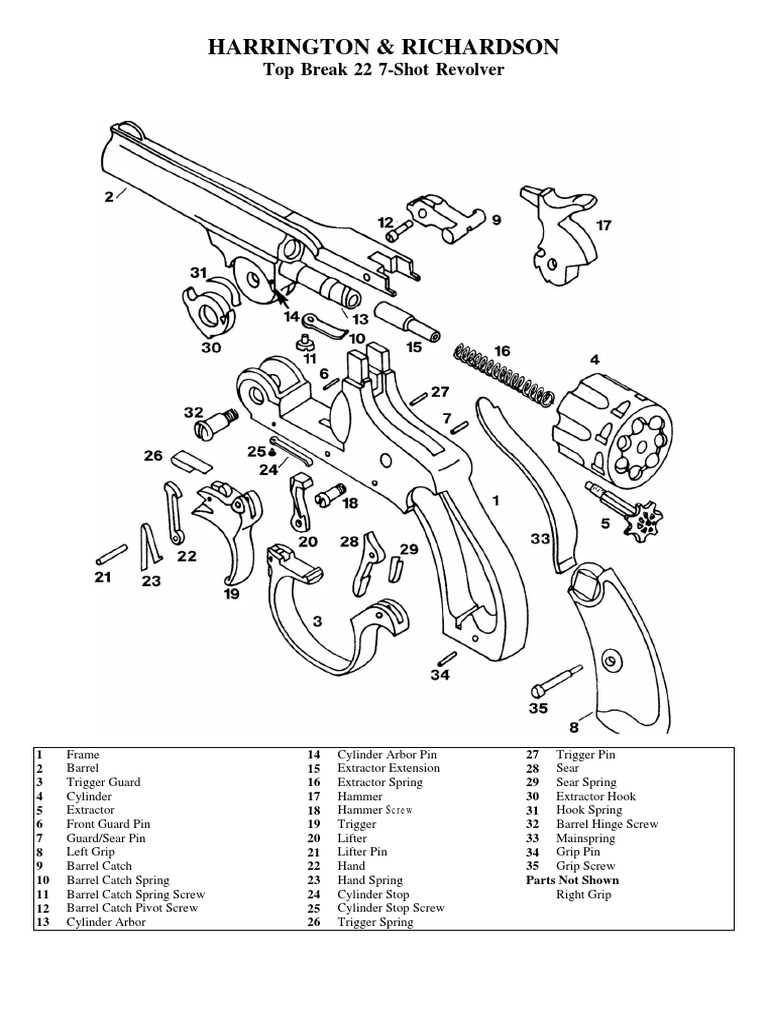 revolver diagram parts