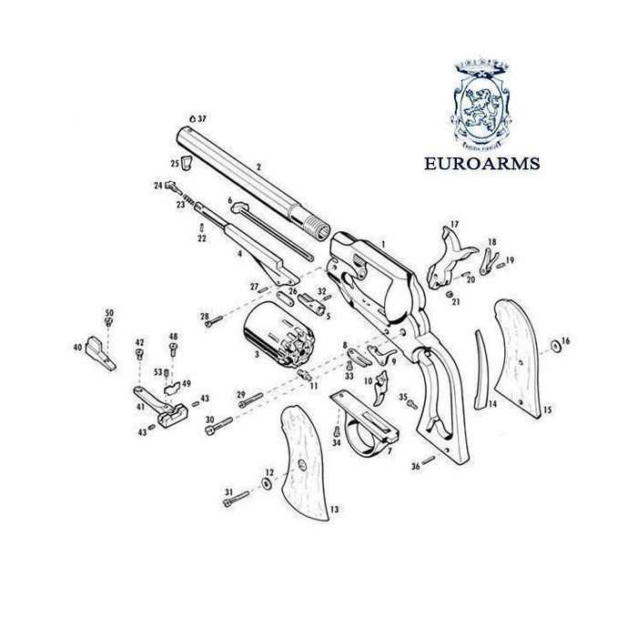 revolver diagram parts