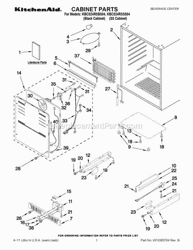 rf260beaesr parts diagram