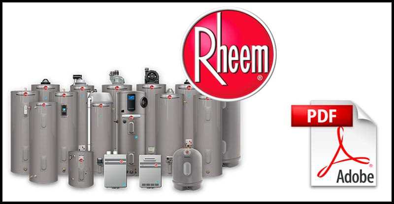 rheem parts diagram