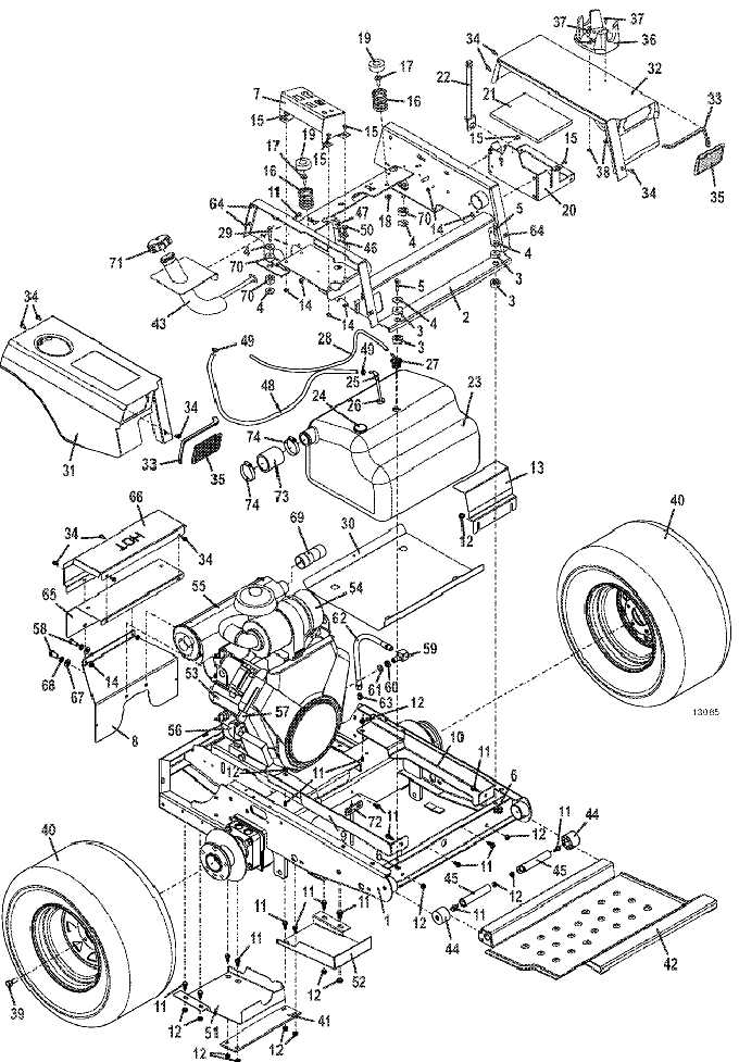 rhino mower parts diagram