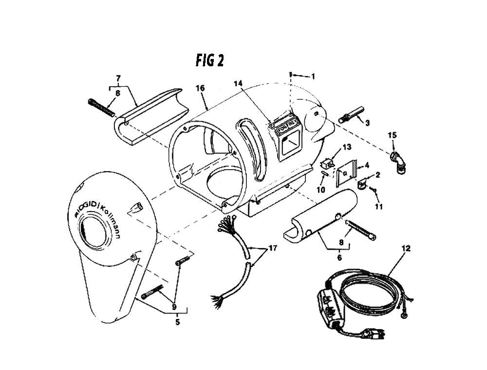 ridgid k 1500 parts diagram