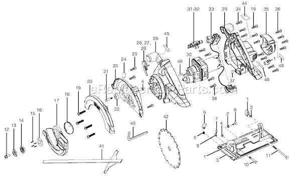 ridgid multi tool parts diagram