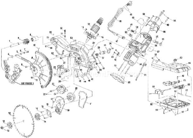 ridgid reciprocating saw parts diagram