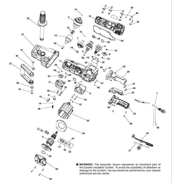 ridgid reciprocating saw parts diagram