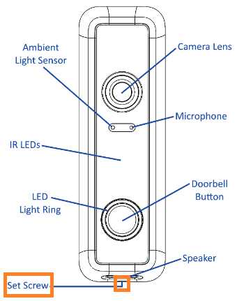 ring camera parts diagram