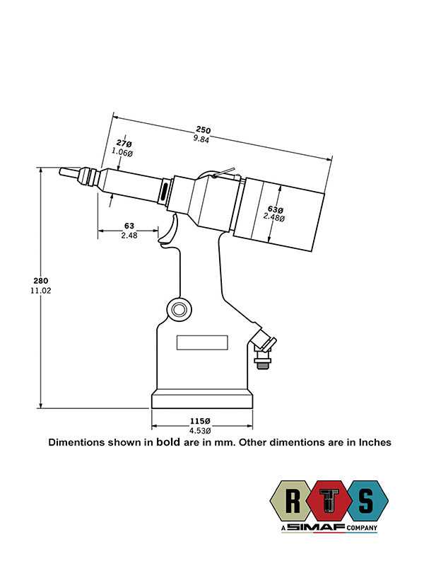 rivet gun parts diagram