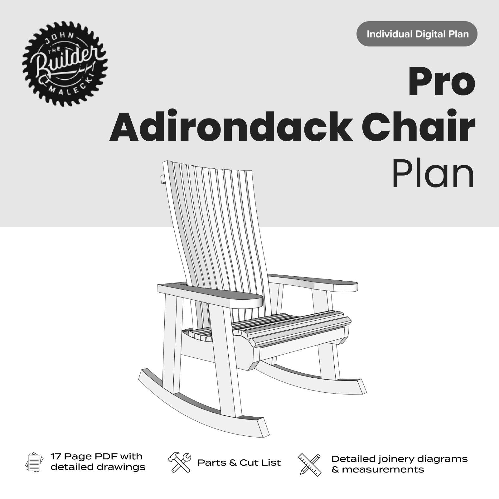 rocking chair parts diagram