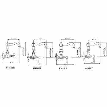 rohl faucet parts diagram