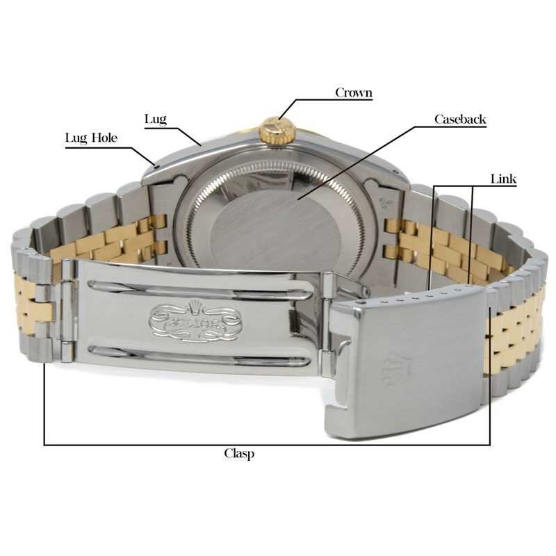 rolex watch parts diagram