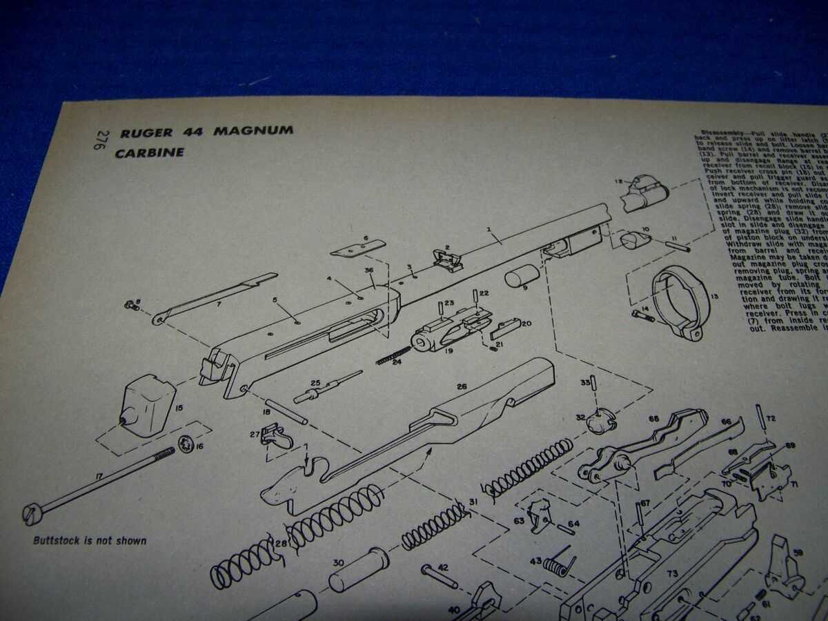 rossi 92 parts diagram