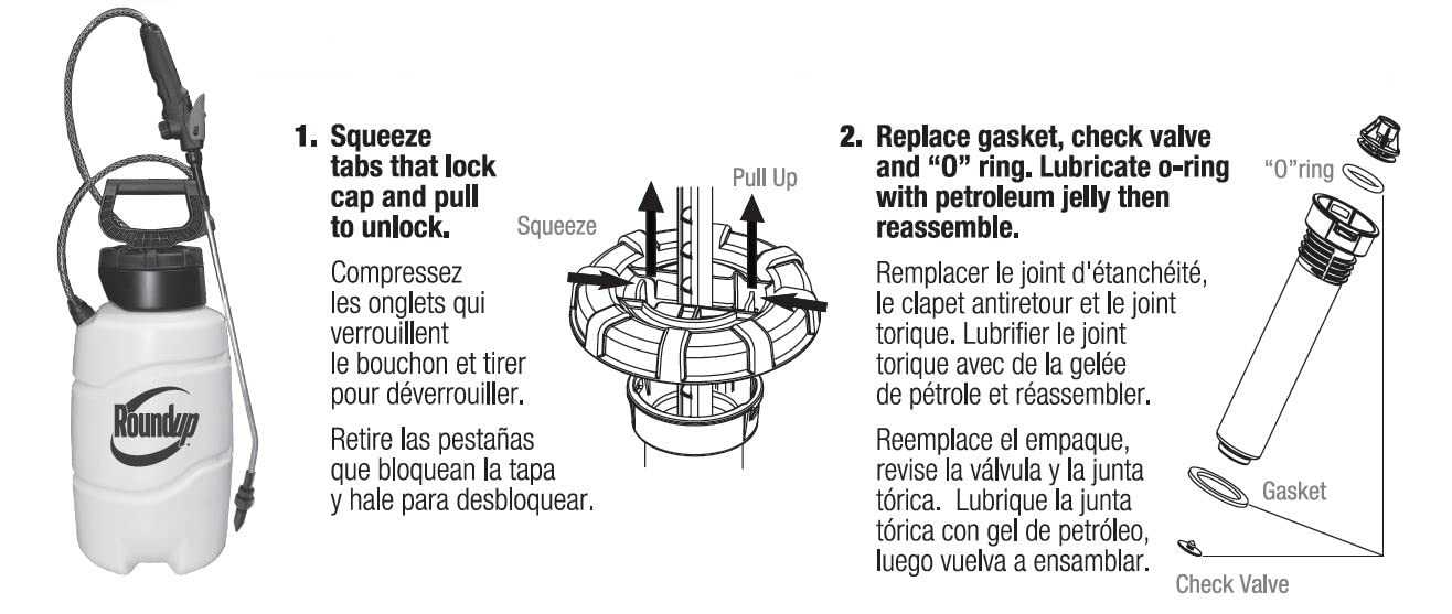 roundup 1 gallon sprayer parts diagram