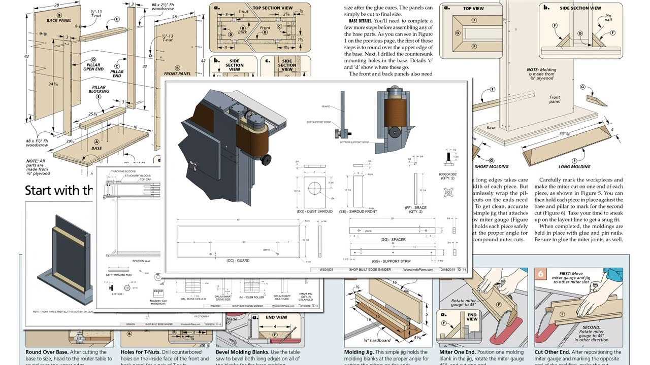 router table parts diagram