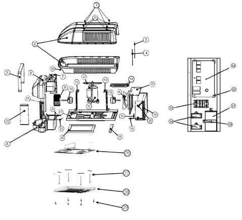 rv ac parts diagram