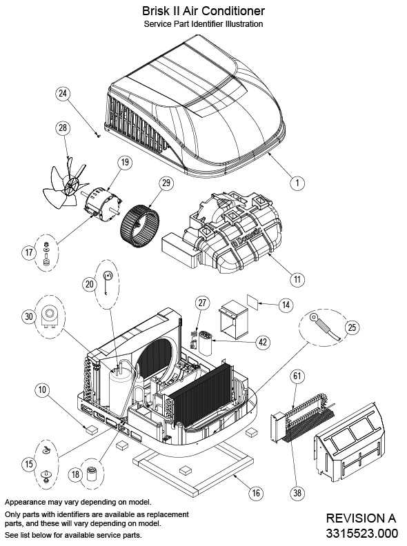 rv air conditioner parts diagram