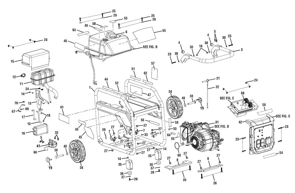 ryobi 2200 generator parts diagram