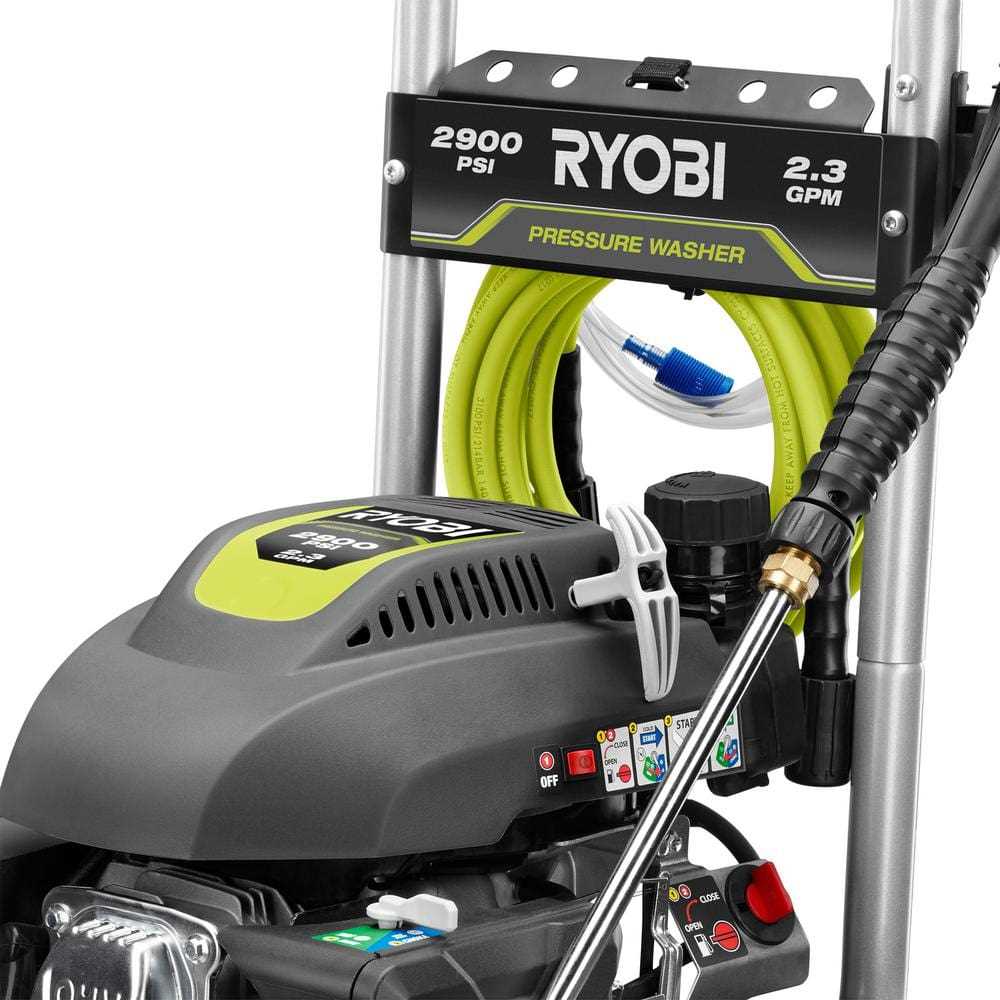 ryobi 2900 psi pressure washer parts diagram