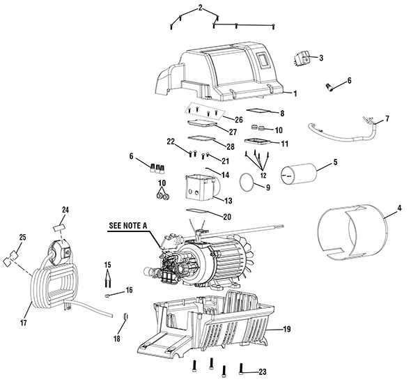 ryobi 2900 psi pressure washer parts diagram