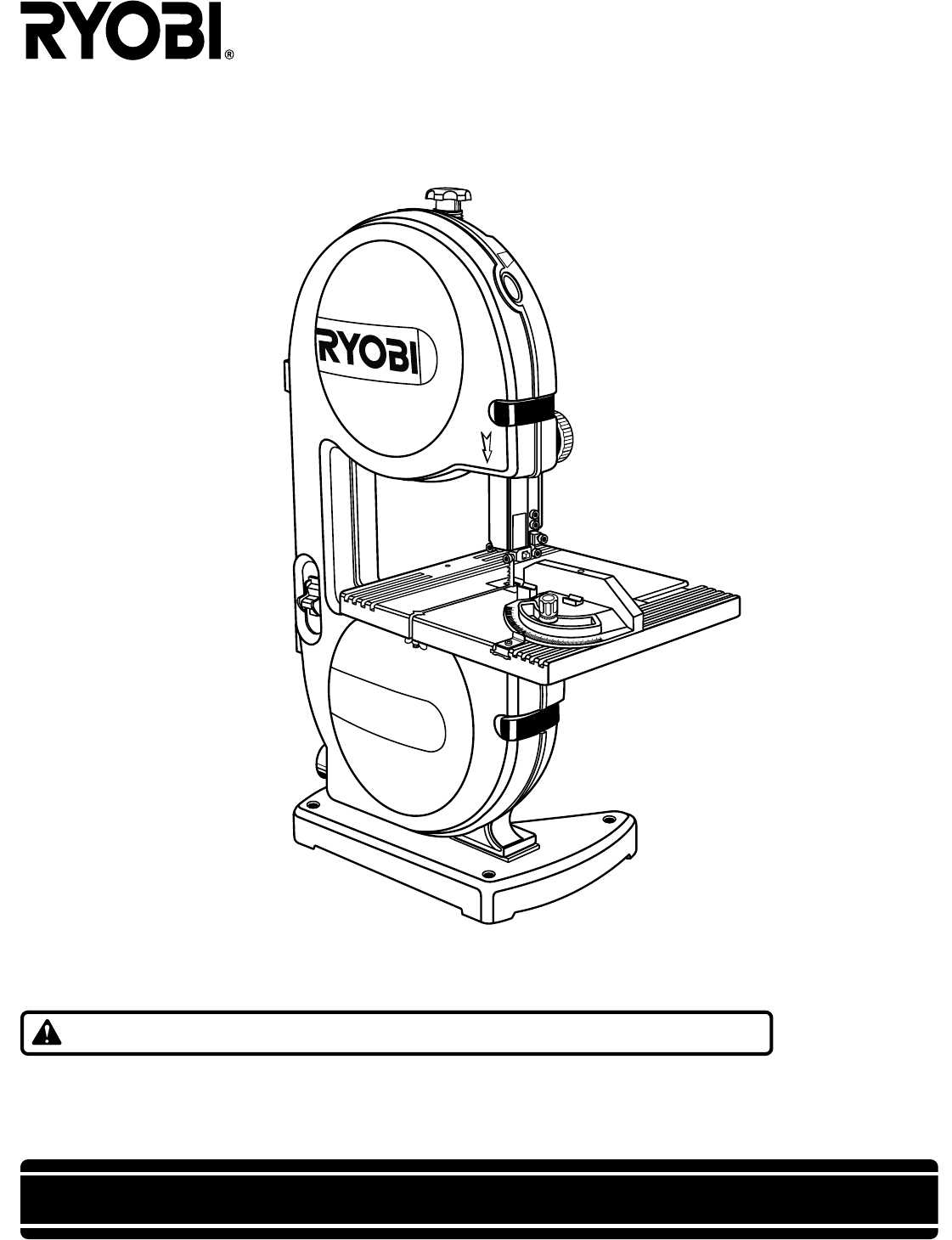 ryobi band saw parts diagram