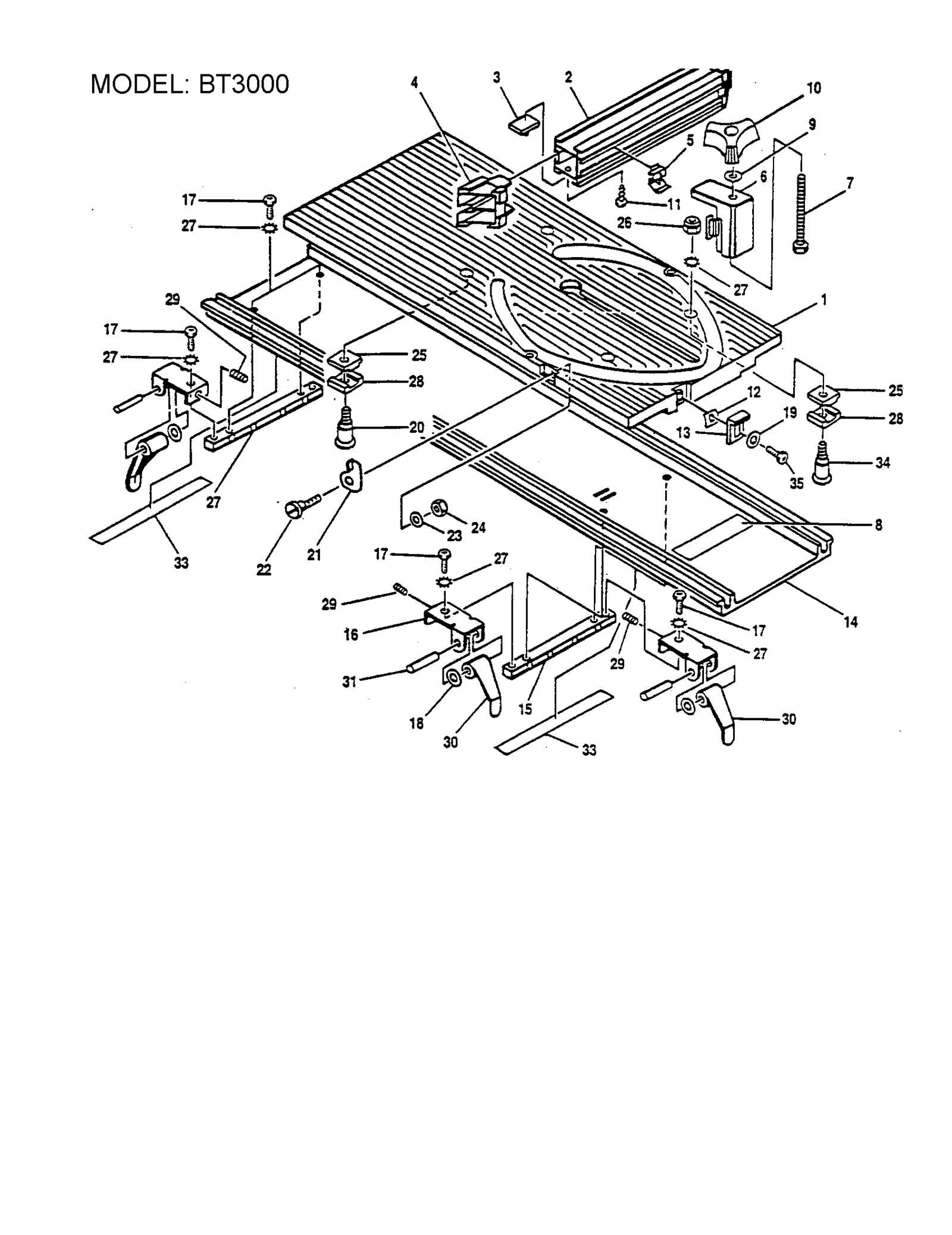 ryobi bt3000 parts diagram