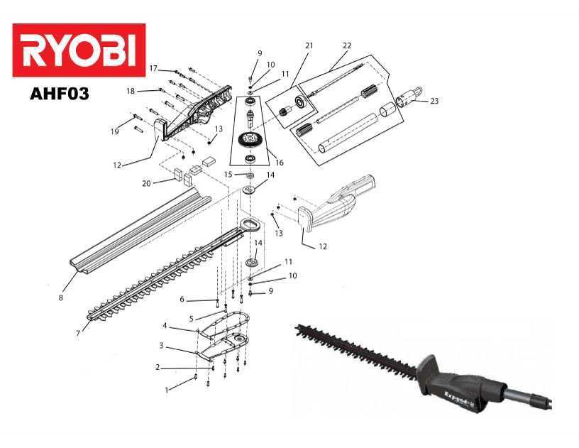 ryobi expand it parts diagram